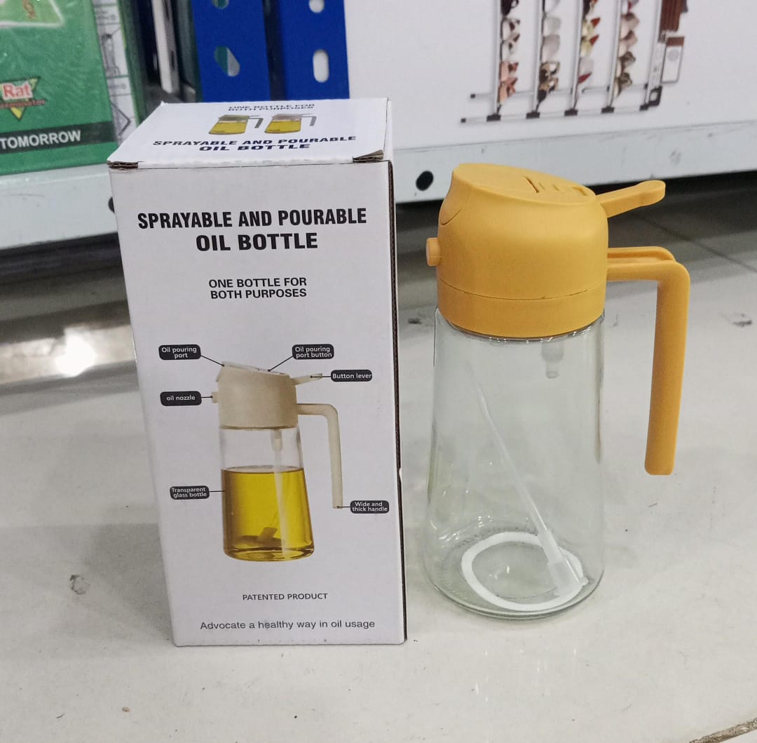2 in 1 oil spray bottle